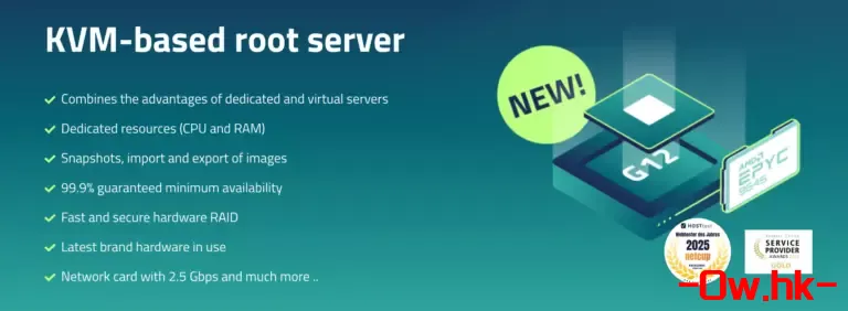 Netcup 的 RS (Root Server) 系列服务器